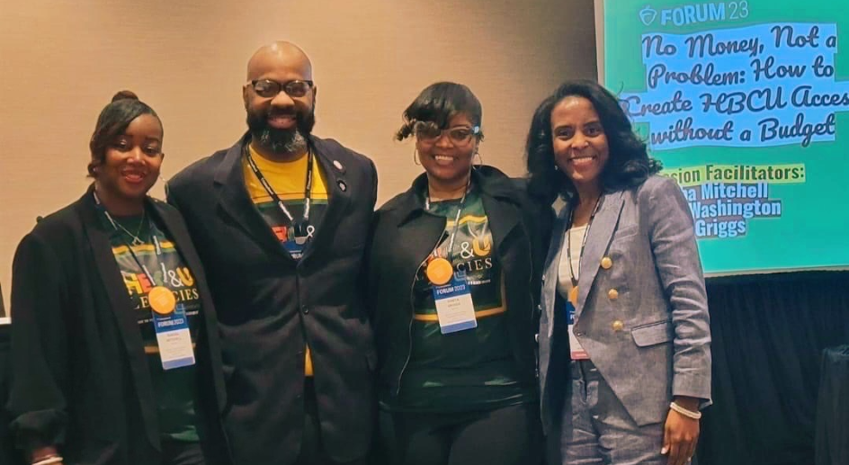  S.E Admin with Assistant Superintendent Dr. Feagins